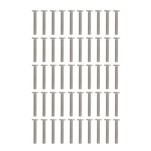 Șuruburi pentru mobilă M6x40 cu cap hexagonal, 50 buc.