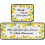 Lemon Kitchen Rug Set Non-Slip Waterproof 2 pcs 1