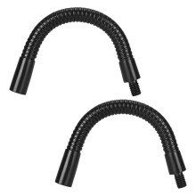 Verstelbare microfoonarm (zwanenhals) 2 stuks 18 cm