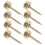 Tappo decorativo a vite in rame per specchio (8 pezzi) 1