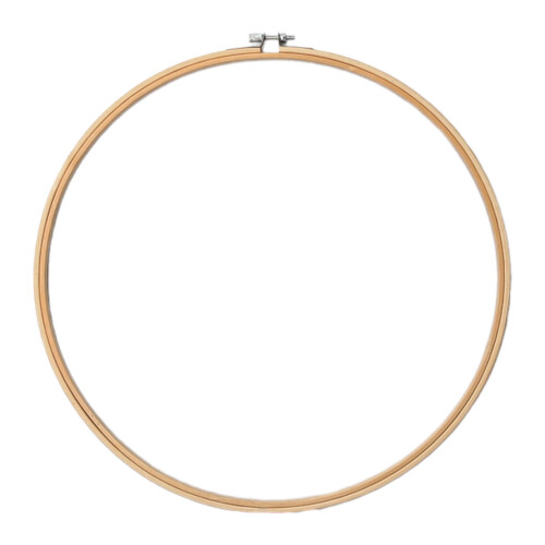 Cerc de brodat reglabil pentru punct cruce, 6,5 inci