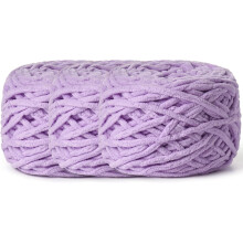 Hilo de chenilla esponjoso verde militar 100 g 3 piezas