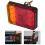 Luces traseras de remolque de plástico rectangulares (2 unidades) 1