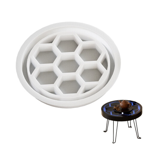 Moule en silicone circulaire grand format (1 pièce)