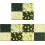 Lemon Kitchen Mat Set Non-Slip Washable Rubber Backed 2 pcs 1