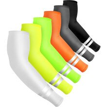 Manicotti compressivi rinfrescanti con protezione UV per le braccia (6 paia)
