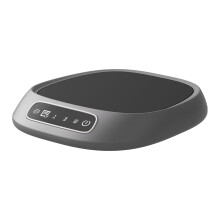 Elektrische koffiemokverwarmer voor op het bureau met temperatuurregeling