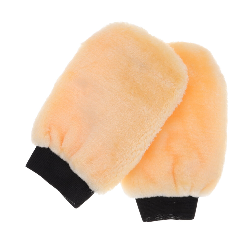 Car Buffing Pads And Wash Mitts Set 2 Pcs 9329345630682