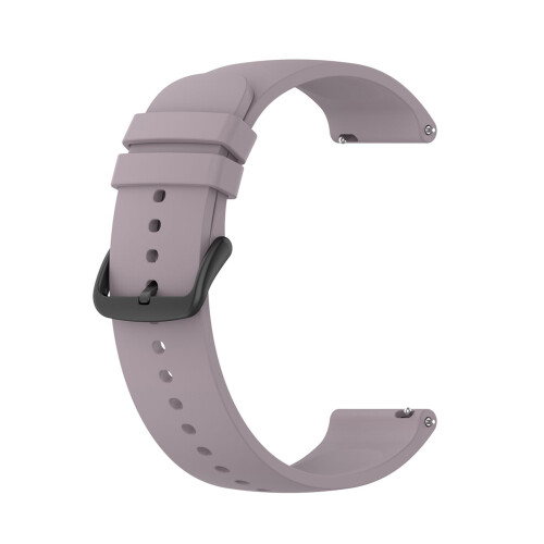 Silikone urrem 22 mm ensfarvet