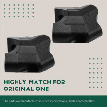 Motorcycle Handlebar Riser Mounting Clamp Handlebar Height and Rear Shift Adapter Parts for 800MT Black