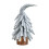Flocked Mini Christmas Tree Set with Wooden Base 6