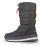 Damen-Winterstiefel mit dicker Sohle, grau 1