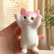 Měkká hračka pro kočky Squishy, senzorická hračka pro úlevu od stresu, 1 kus