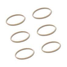 Guarnizione in silicone per coperchio di bicchiere termico da 40 oz (6 pezzi)