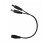 Stromverteilungskabel DC 5,5 x 2,1 mm² 2-Wege-Splitter 1