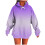Damen-Kapuzenpullover mit Print, langärmlig, normale Passform 1