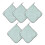 Chiffons de nettoyage en microfibre 10 x 10 pouces 1