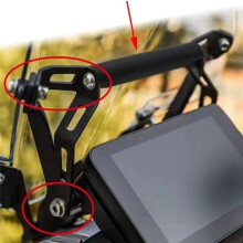 Motorcycle Navigation Holder Phone Holder 22mm for QJMOTO 900 900X SRT900 TRK902 TRK902/X