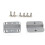 Motorcycle Satellite Navigation Bracket GPRS Bracket Speedometer Bracket for 12-16MM Pipe Clamps 1