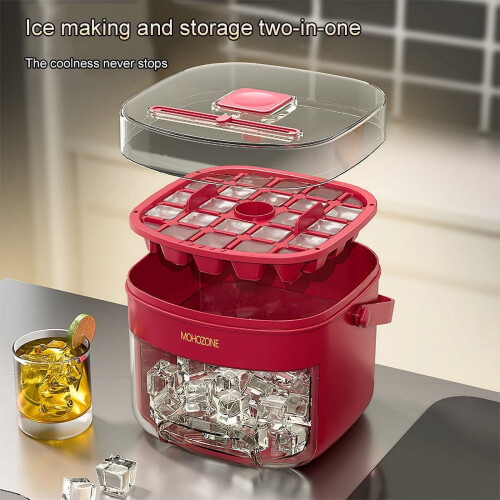 Countertop Sonic Ice Maker Portable with Handle 1