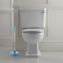 Ventouse de toilette, design simple, 1 pièce, 53 x 15 cm
