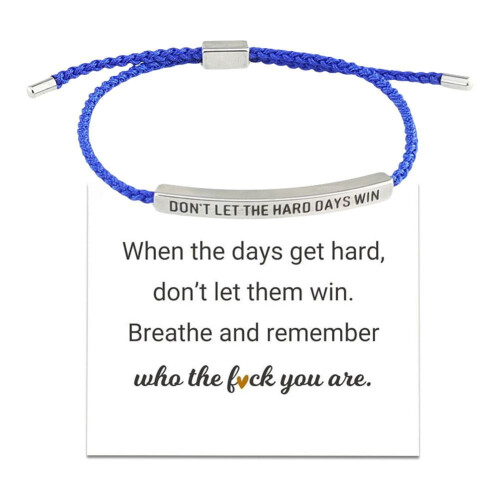 Motiverende buisarmband, cadeau (1 stuk)