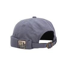 Keusn hatt uten brem, unisex, justerbar, blå kalott