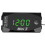 Motorsykkel Voltmeter Termometer Klokke 12V Vanntett 1