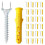 200PCS Seamless Nails Double-Headed Screw Solid Wood Baseboard Seamless Nails Foot  Special Nails Security Screws 1
