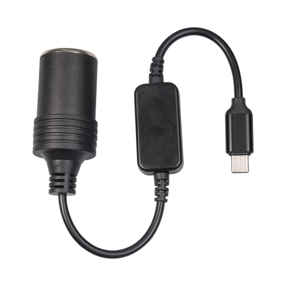 Usb-C To 12V Car Cigarette Lighter Adapter 9065194758602