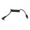 Type C naar Type C spiraalkabel 60W 10Gbps 1