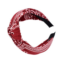 Bandeau turban à nœud large, élastique pour cheveux, pour femmes (1 pièce)