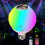 Lâmpada LED RGB com alto-falante Bluetooth 2W 1