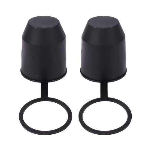 Kulskydd för dragkrok 50 mm 2-pack rostfria
