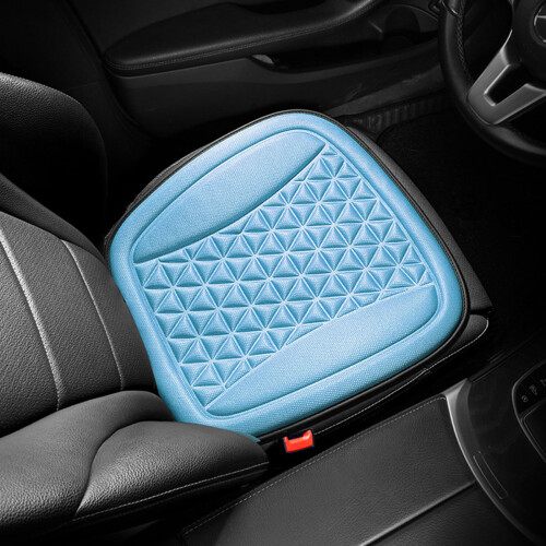 Car Seat Cushion with Cooling Pad and Ventilation Blue 2