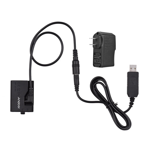 ACK-E10USB dummy-batteri for Canon LP-E10-kameraer