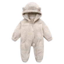 Gallickan Baby-Fleece-Schneeanzug mit Kapuze, Größe 6-9