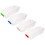 Stapelbare witte plastic opbergbakken (4 stuks) 1