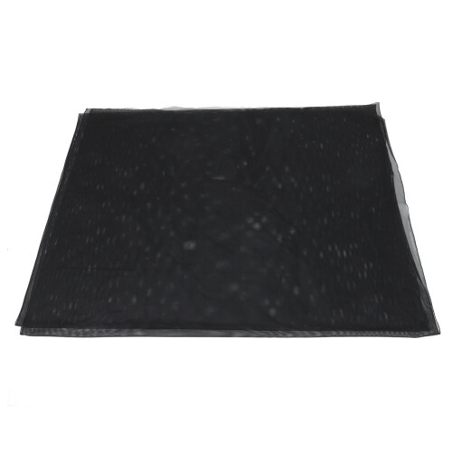 Zwarte polyester meshstof, ademend, rekbaar, 152 cm
