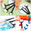 Foam Rollers Craft Paint Black Sponge Brush 9 Pcs 8