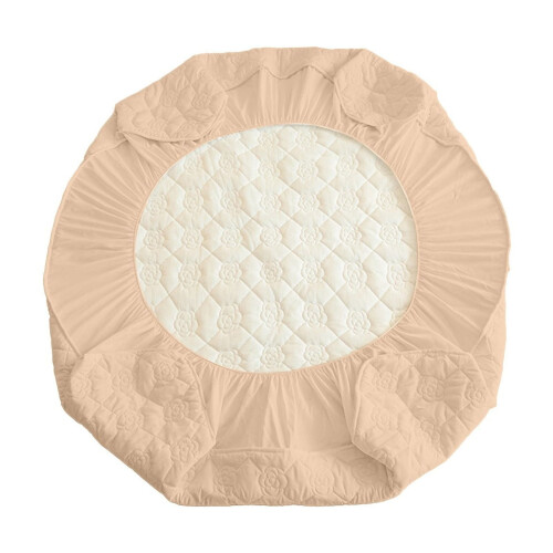 Water-Repellent Mattress Protector Sheet 150x200cm Rose 1