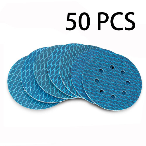 Diamond Sanding Discs5Inch8-Hole60-400Grit50pcs