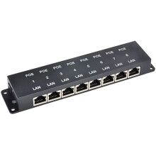 POE-8 Passive 8 Port 100Mbps PoE Injector Midspan Ethernet Power for IP Camera Wireless AP 24V 48V PoE Devices