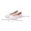 Witte bruidsballerina's met kant voor dames 2