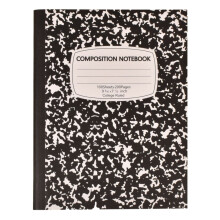 Cahier de composition effet marbre, ligné, 100 feuilles