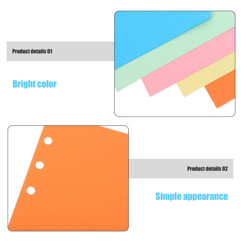 Pocketbook Tab Dividers Assorted Colors 30 Pieces 2