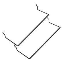 Musta reikälevyllinen paperipyyhetanko, 2 kpl, 11,0 x 3,5 x 1,6 tuumaa