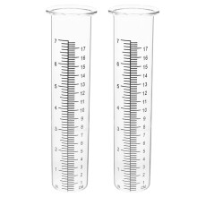 Tubes de rechange en plastique pour pluviomètre HEMOTON (2 pièces)