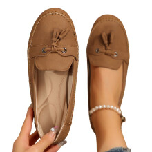 Bequeme Damen-Penny-Loafer mit Memory-Schaum-Innensohle