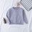 Mädchen-Strickjacke, hellblau, 5-6 Jahre 2